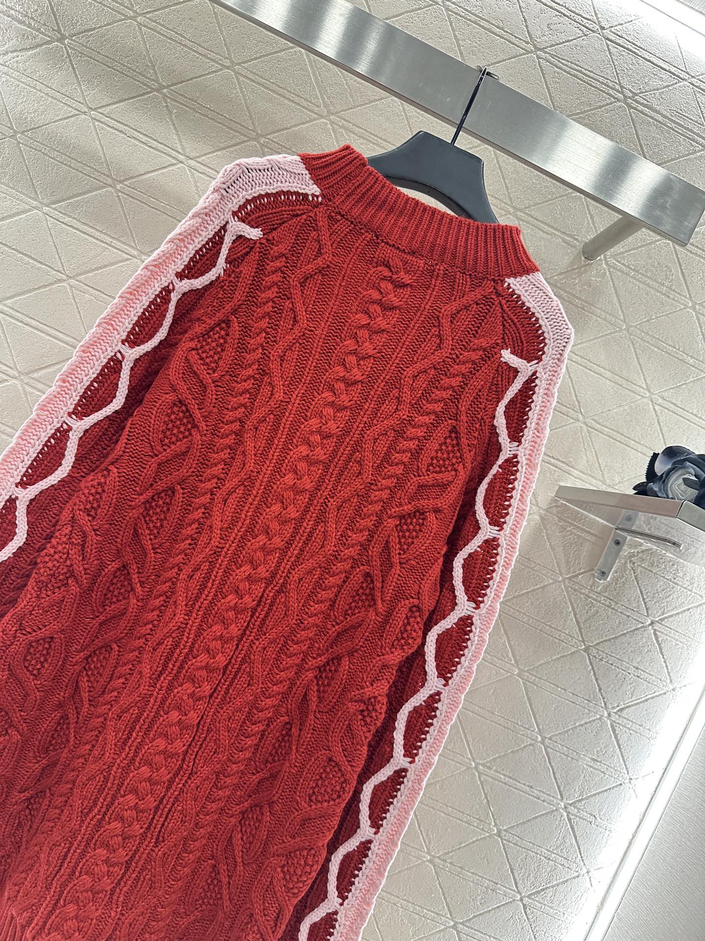 Chan 25fw knitted dress