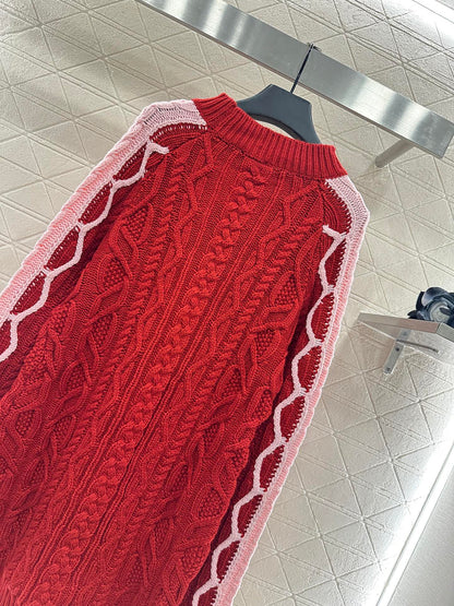 Chan 25fw knitted dress