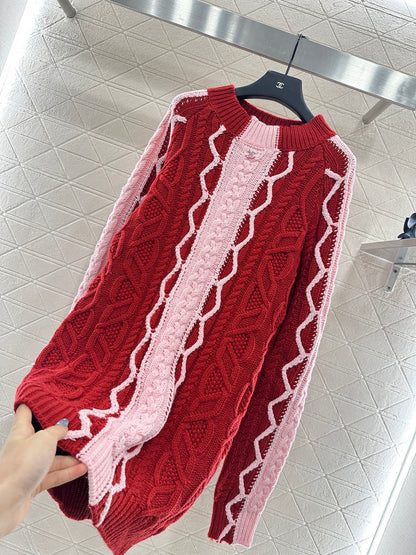 Chan 25fw knitted dress