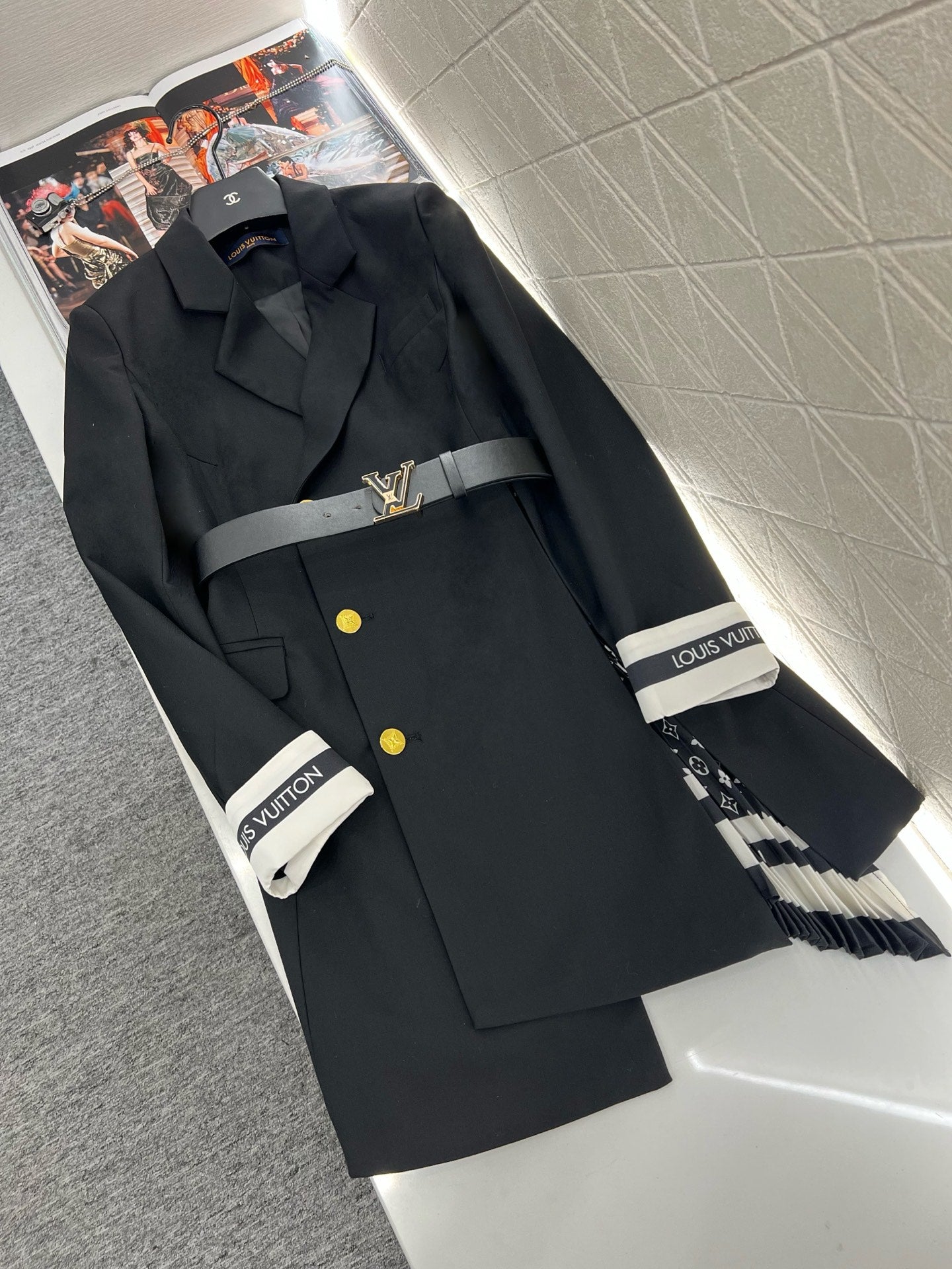 Louis 25fw splicing jacket