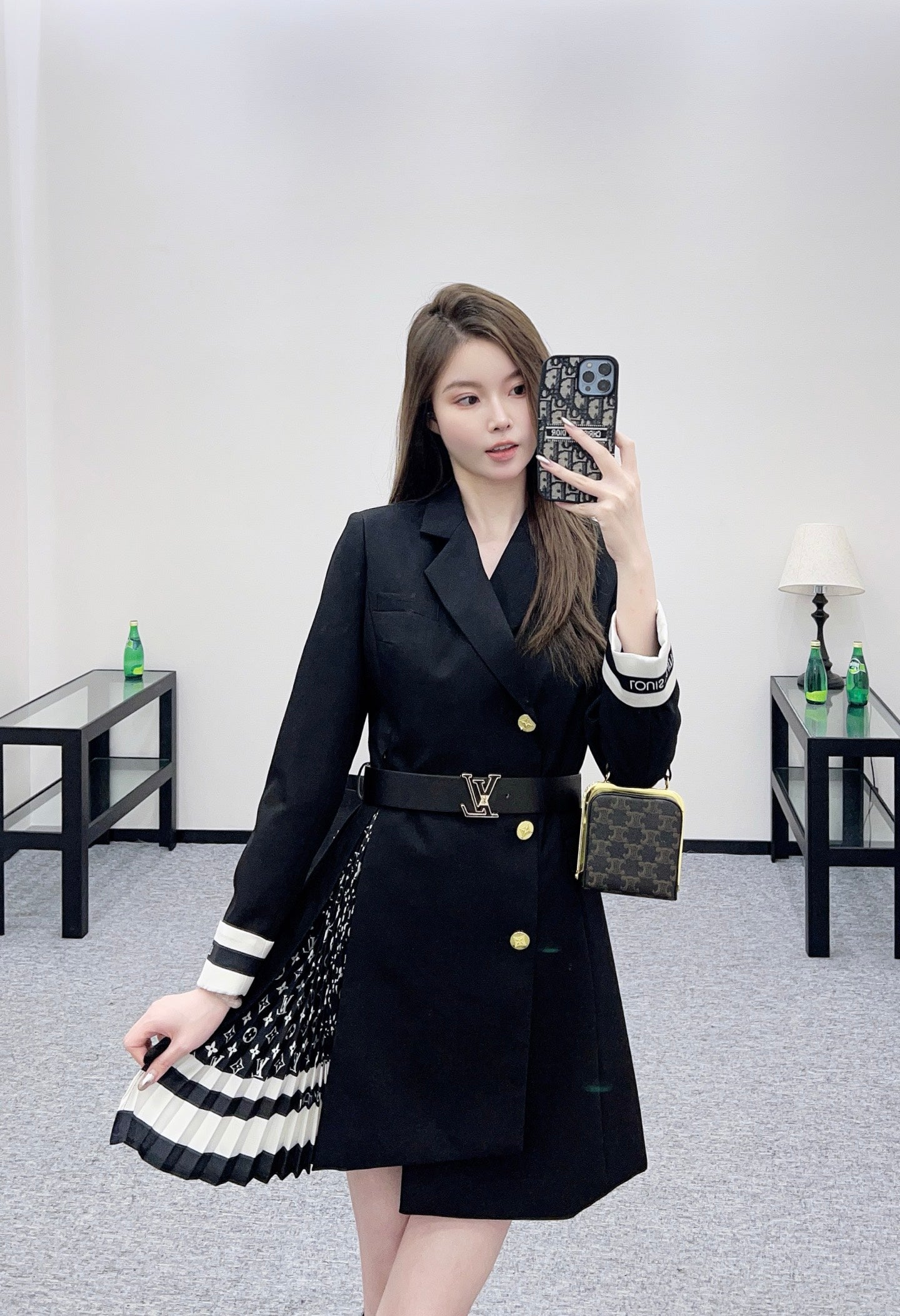 Louis 25fw splicing jacket