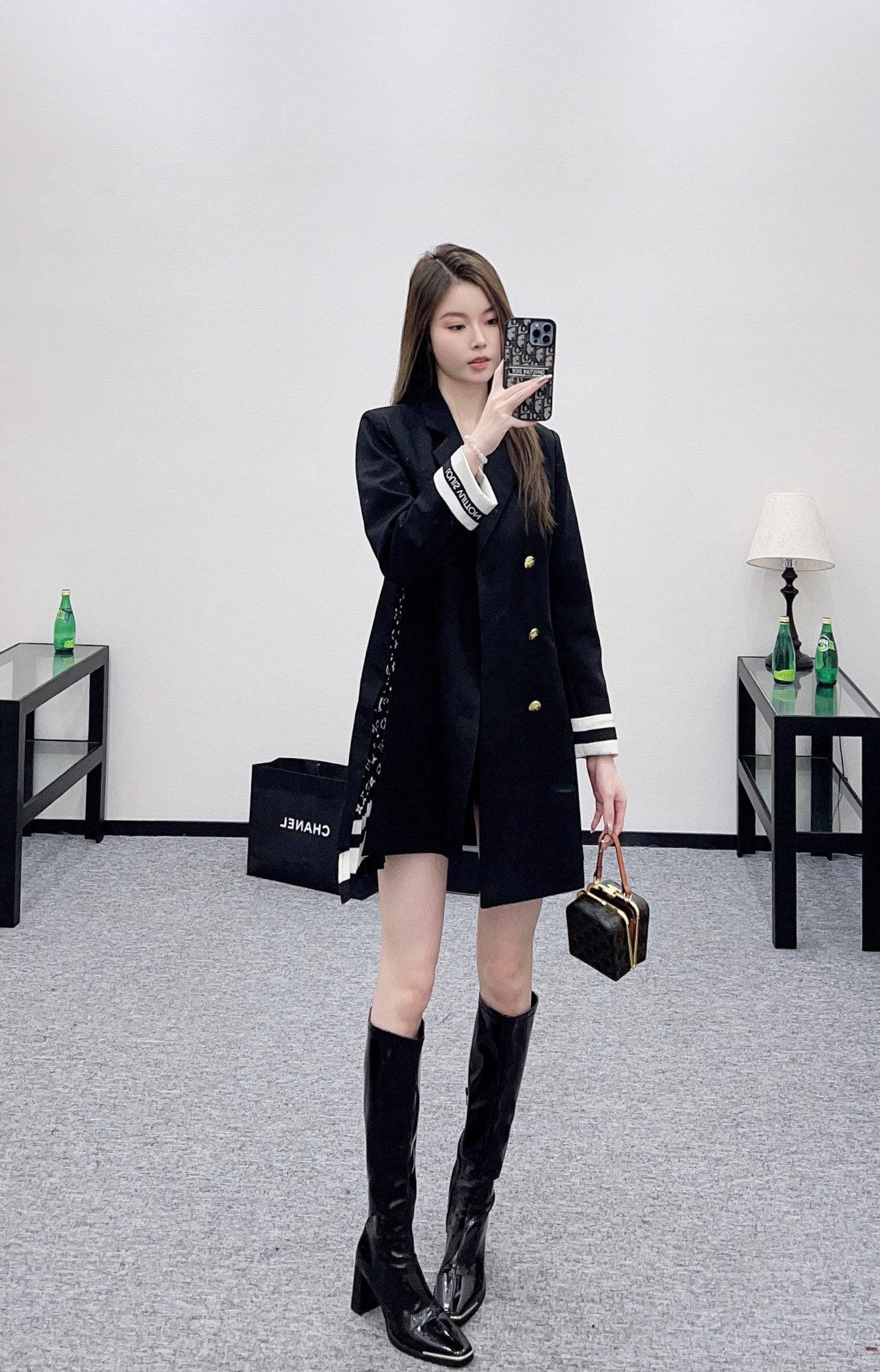 Louis 25fw splicing jacket