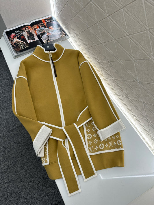 Louis 25fw jacquard coat