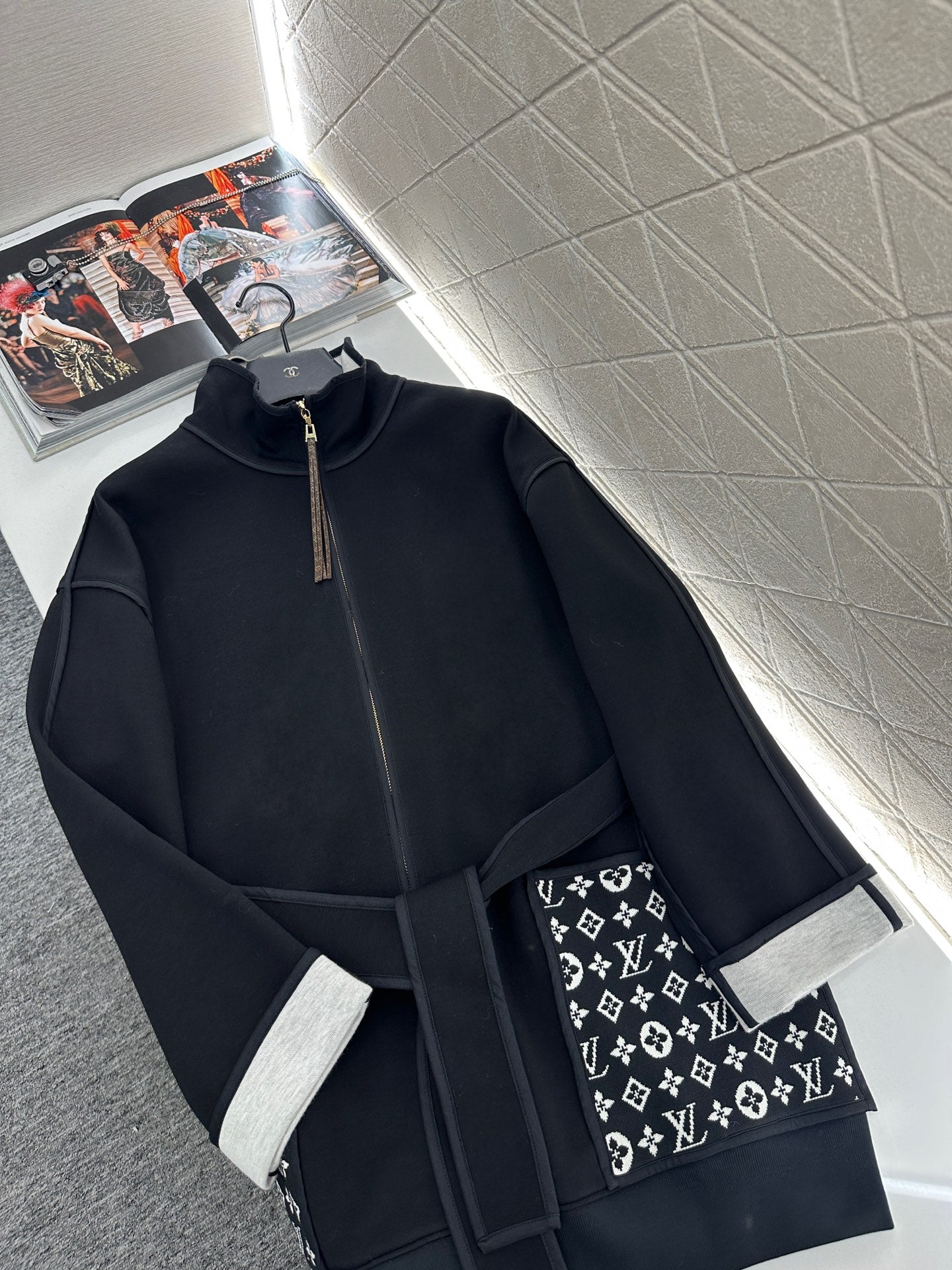 Louis 25fw jacquard coat
