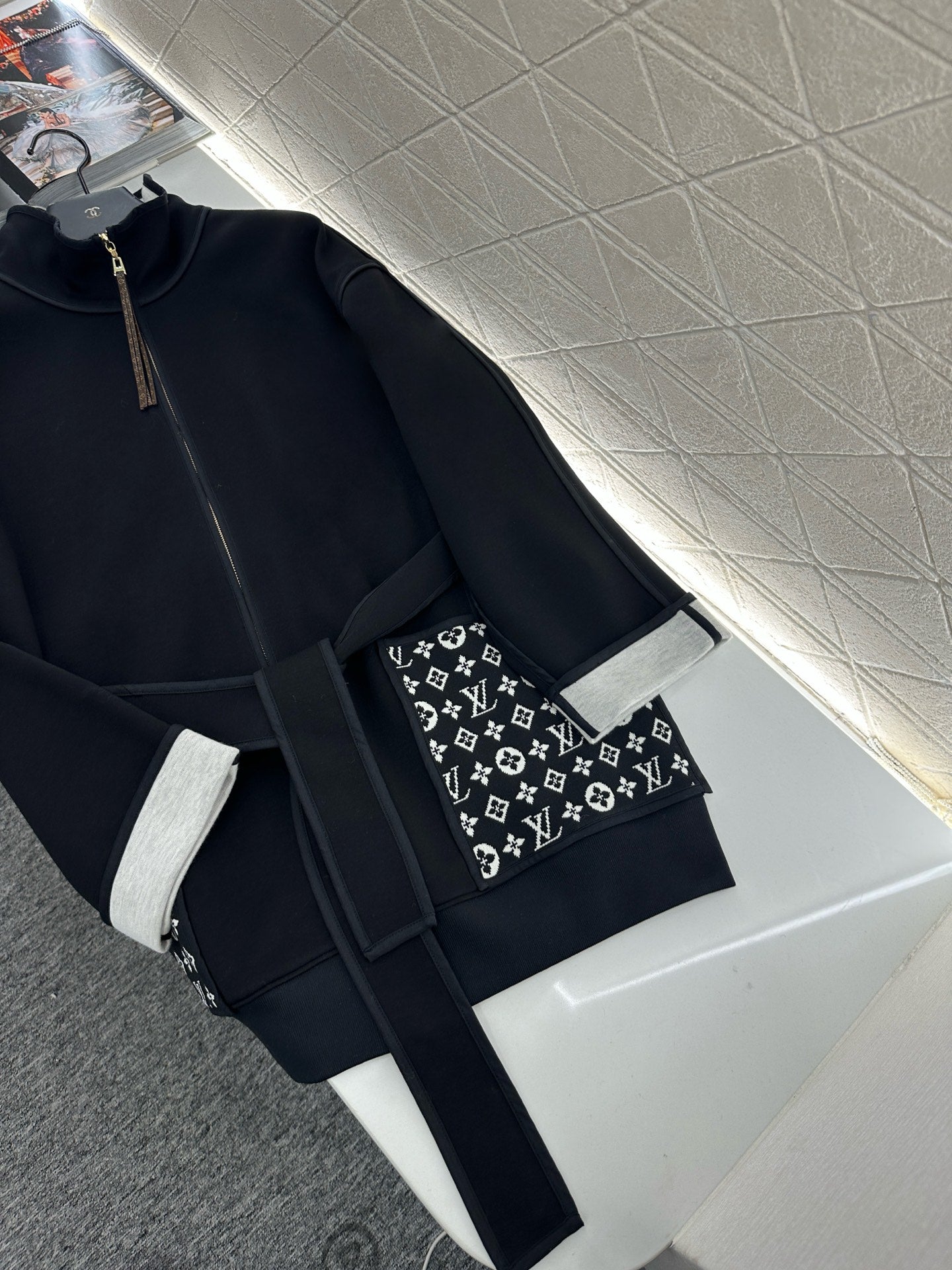Louis 25fw jacquard coat