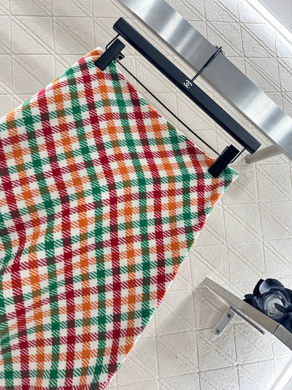 Miu 25fw plaid skirts