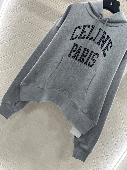Cel 25fw printed hoodie