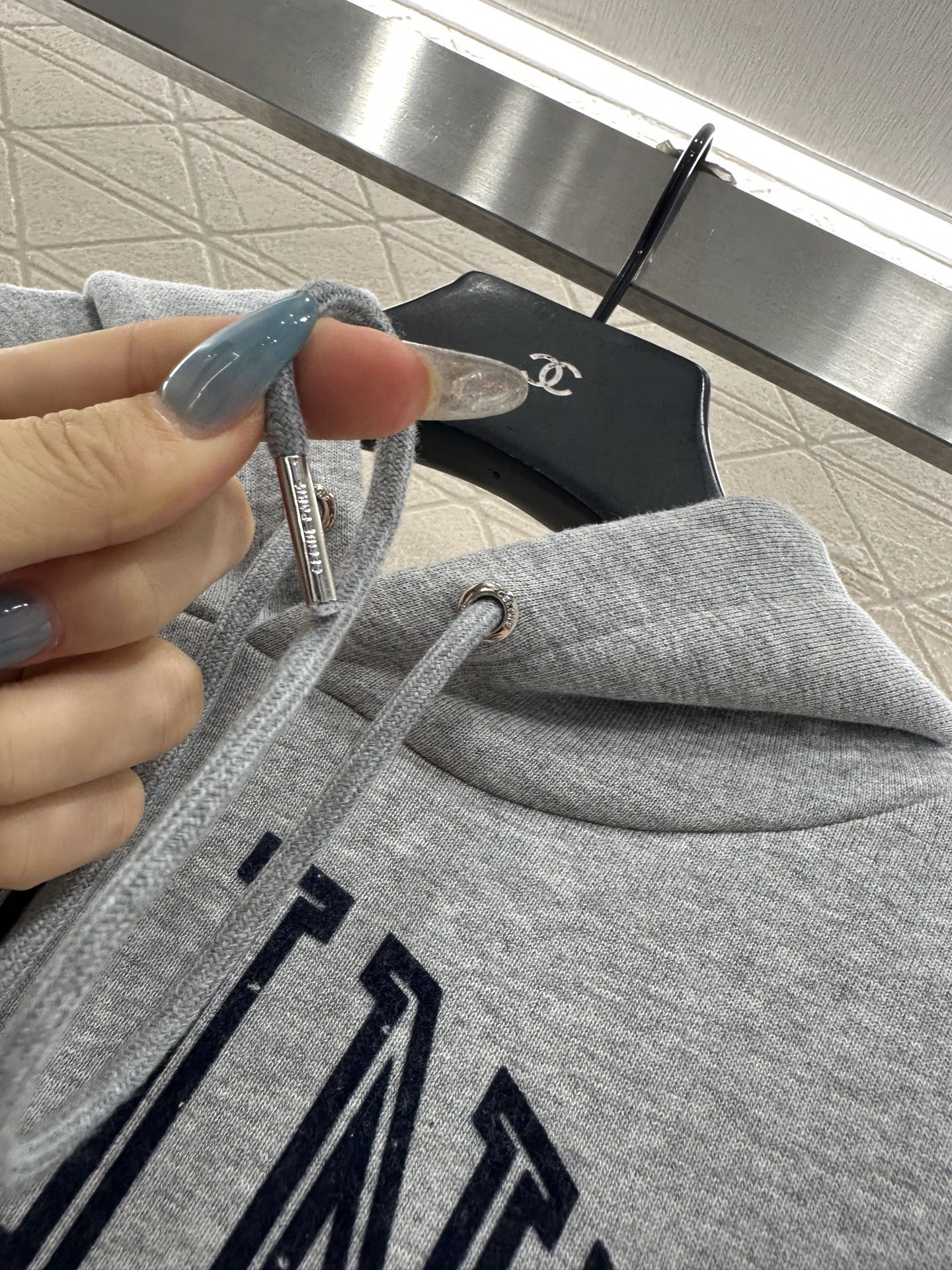 Cel 25fw printed hoodie