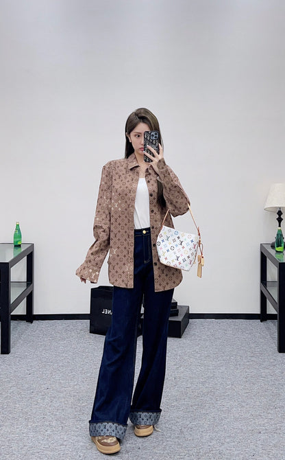 Louis 25fw leisure shirt