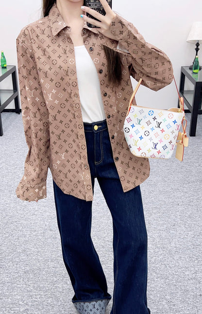 Louis 25fw leisure shirt