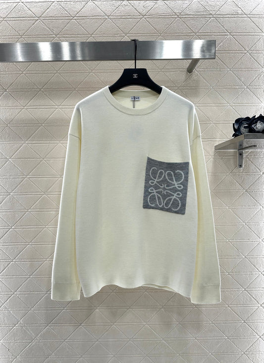 Loe 25fw knitted shirt
