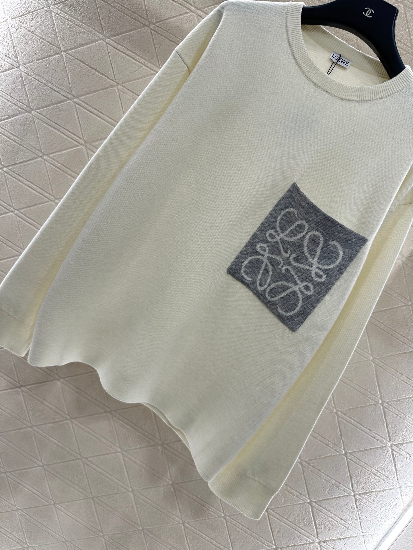 Loe 25fw knitted shirt