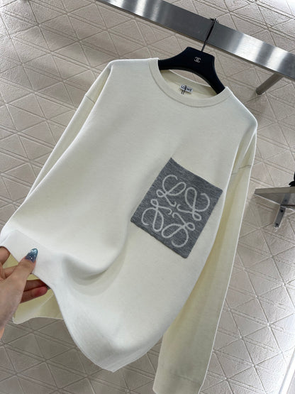 Loe 25fw knitted shirt