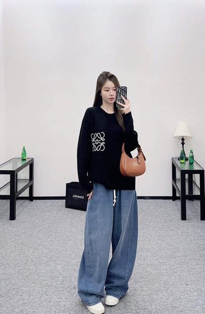 Loe 25fw knitted shirt