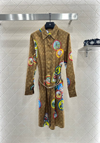 Louis 25fw leisure dress