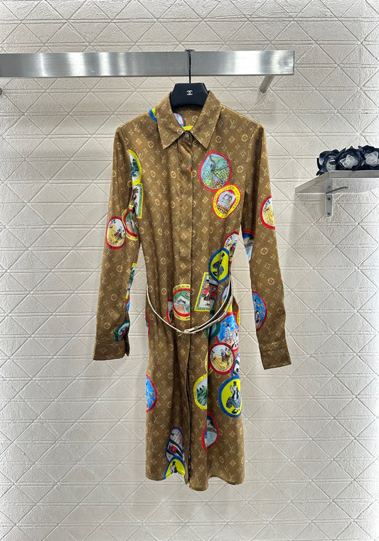 Louis 25fw leisure dress