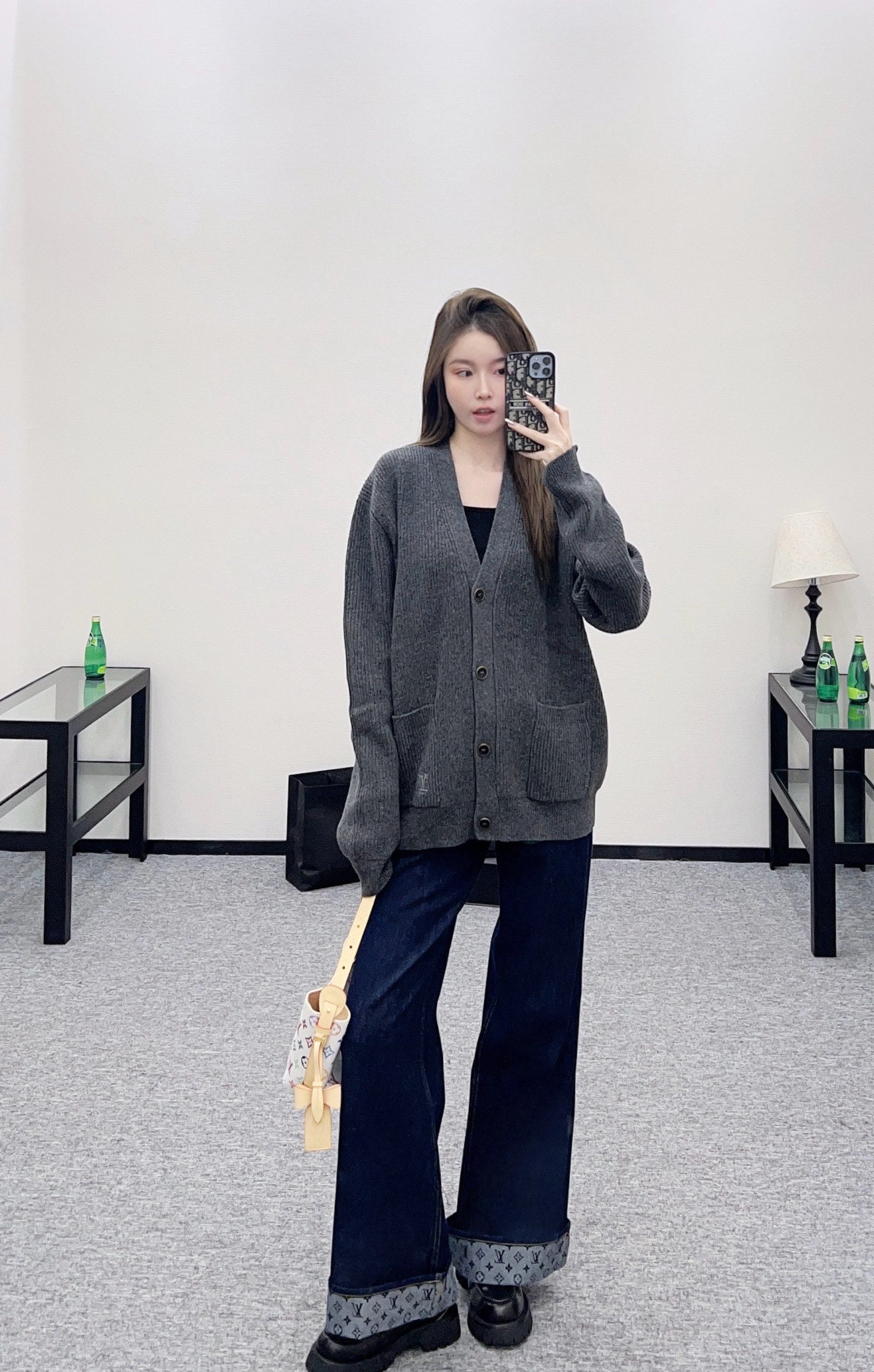 Louis 25fw knitted cardigan