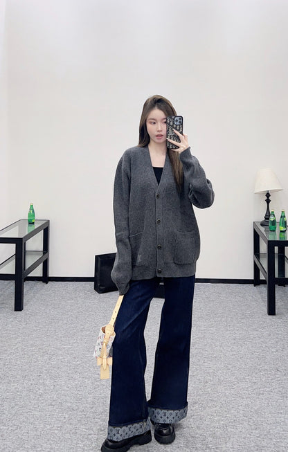 Louis 25fw knitted cardigan