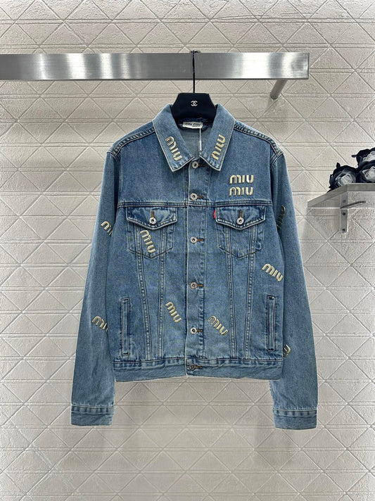 Miu 25fw denin jacket