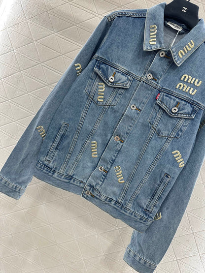 Miu 25fw denin jacket