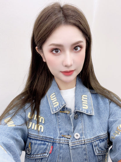 Miu 25fw denin jacket