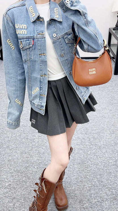 Miu 25fw denin jacket