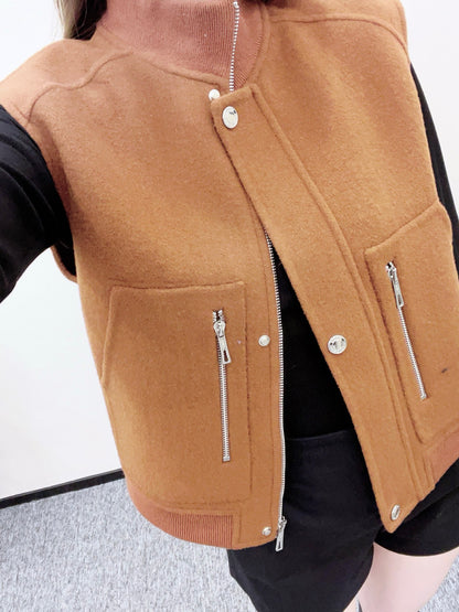 Herm 25fw woll vest