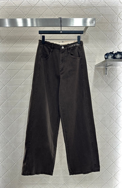 Loe 25fw leisure jeans