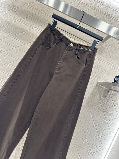 Loe 25fw leisure jeans