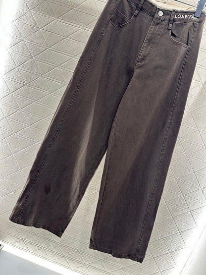 Loe 25fw leisure jeans