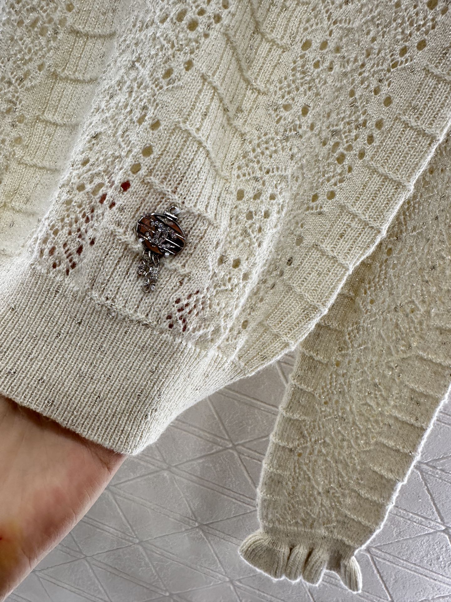 Chan 25fw  knitted shirt