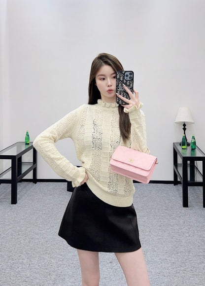 Chan 25fw  knitted shirt