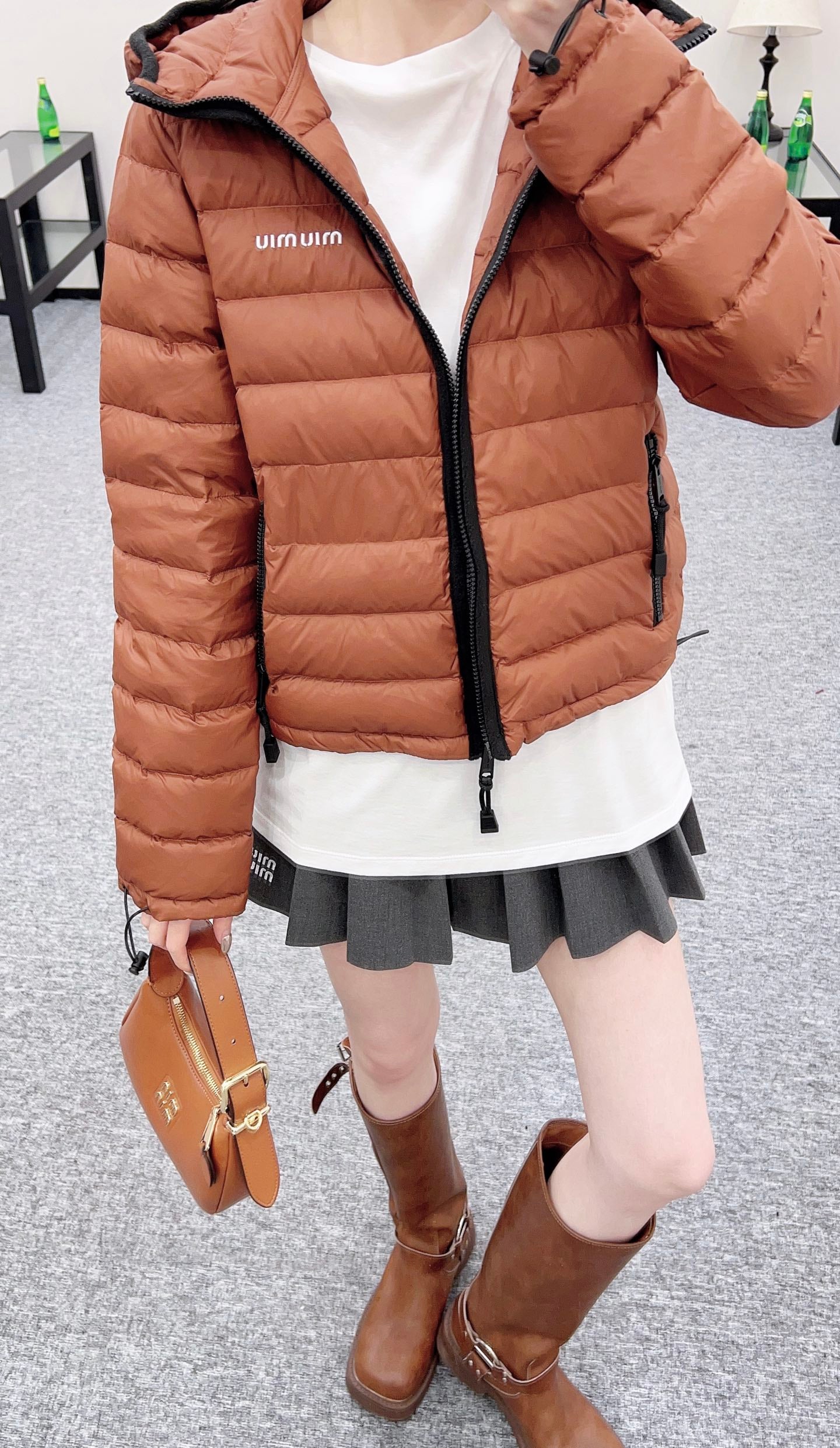 Miu 25fw down jacket