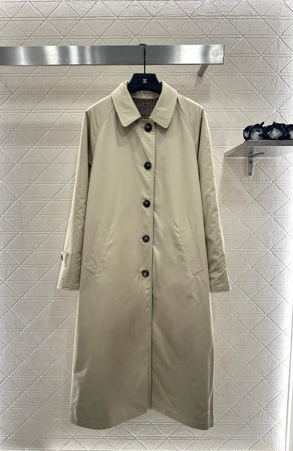 Miu  25fw rebellion trench coat