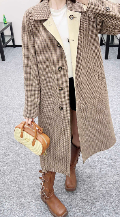 Miu  25fw rebellion trench coat