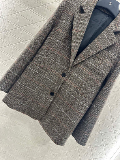 Miu 25fw all-match jacket