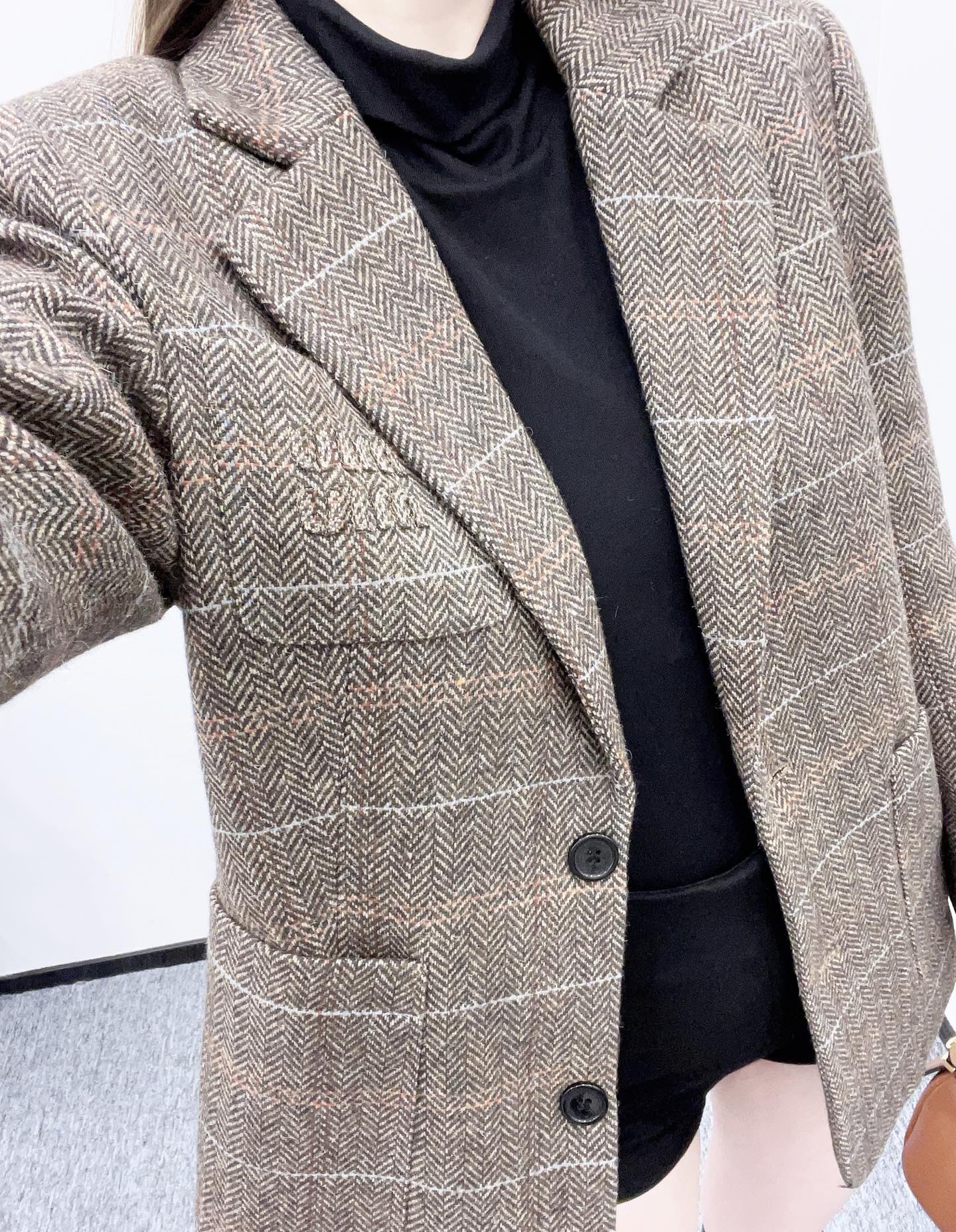Miu 25fw all-match jacket