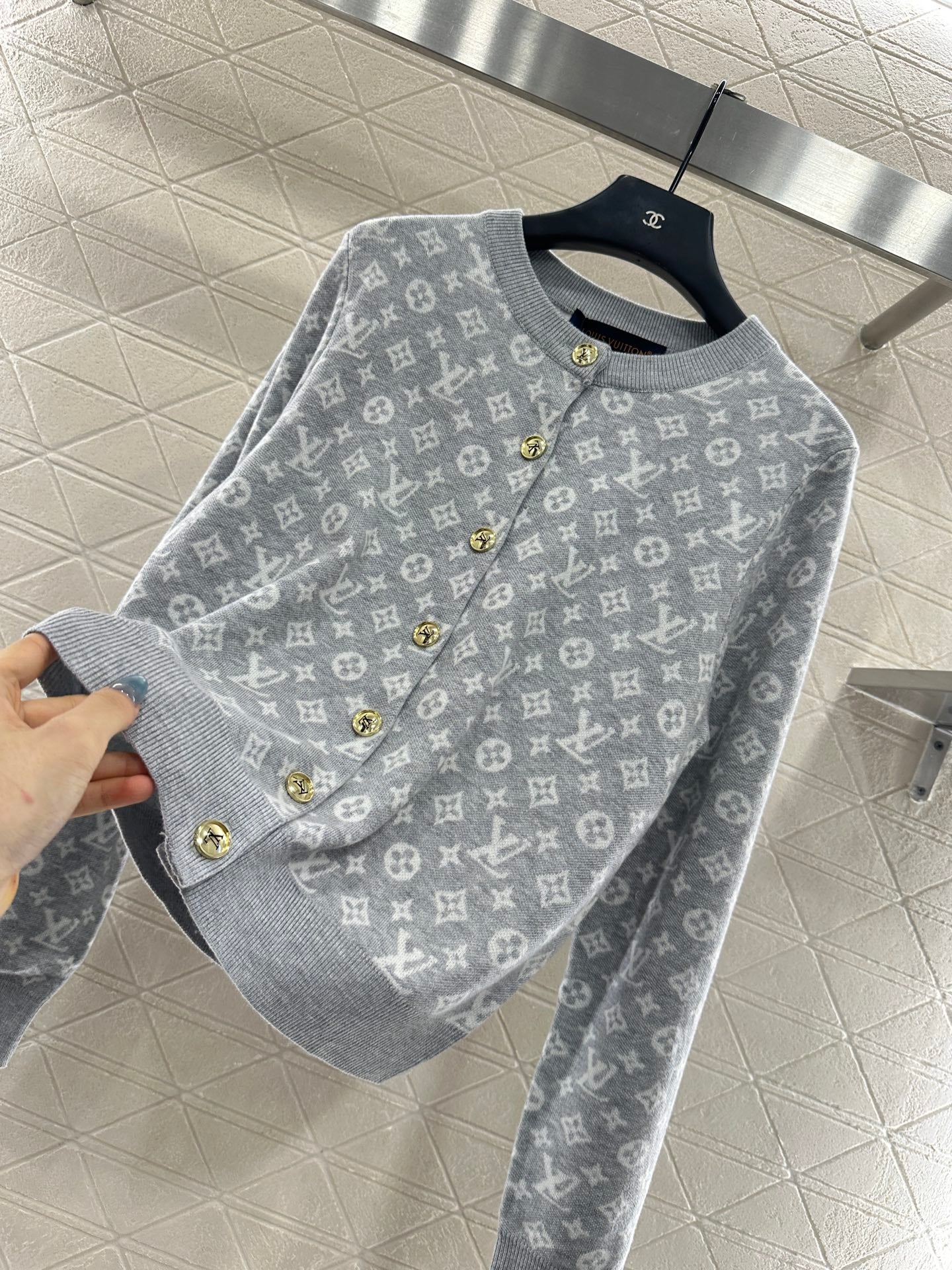 Louis 25fw jacquard shirt