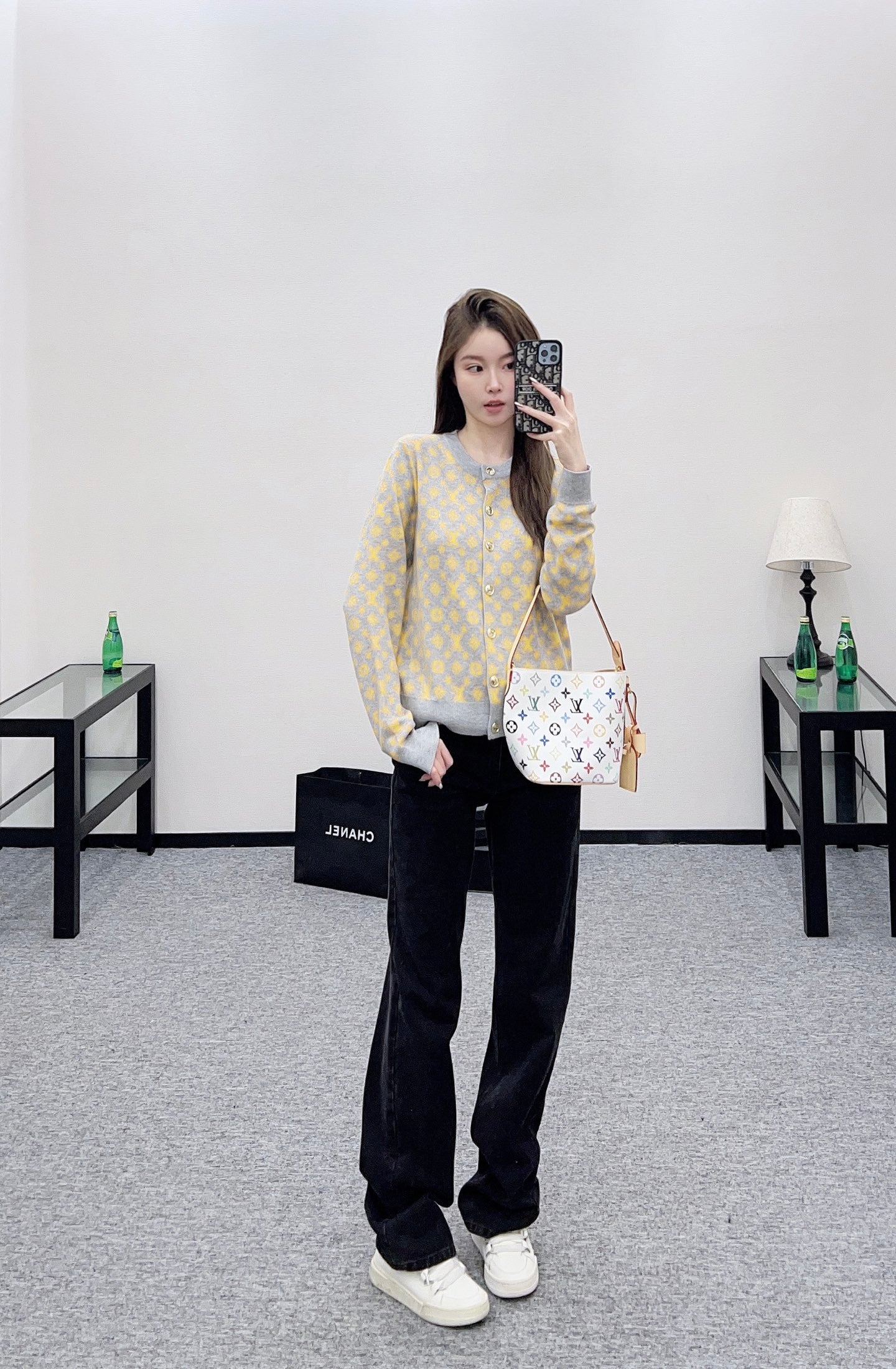 Louis 25fw jacquard shirt