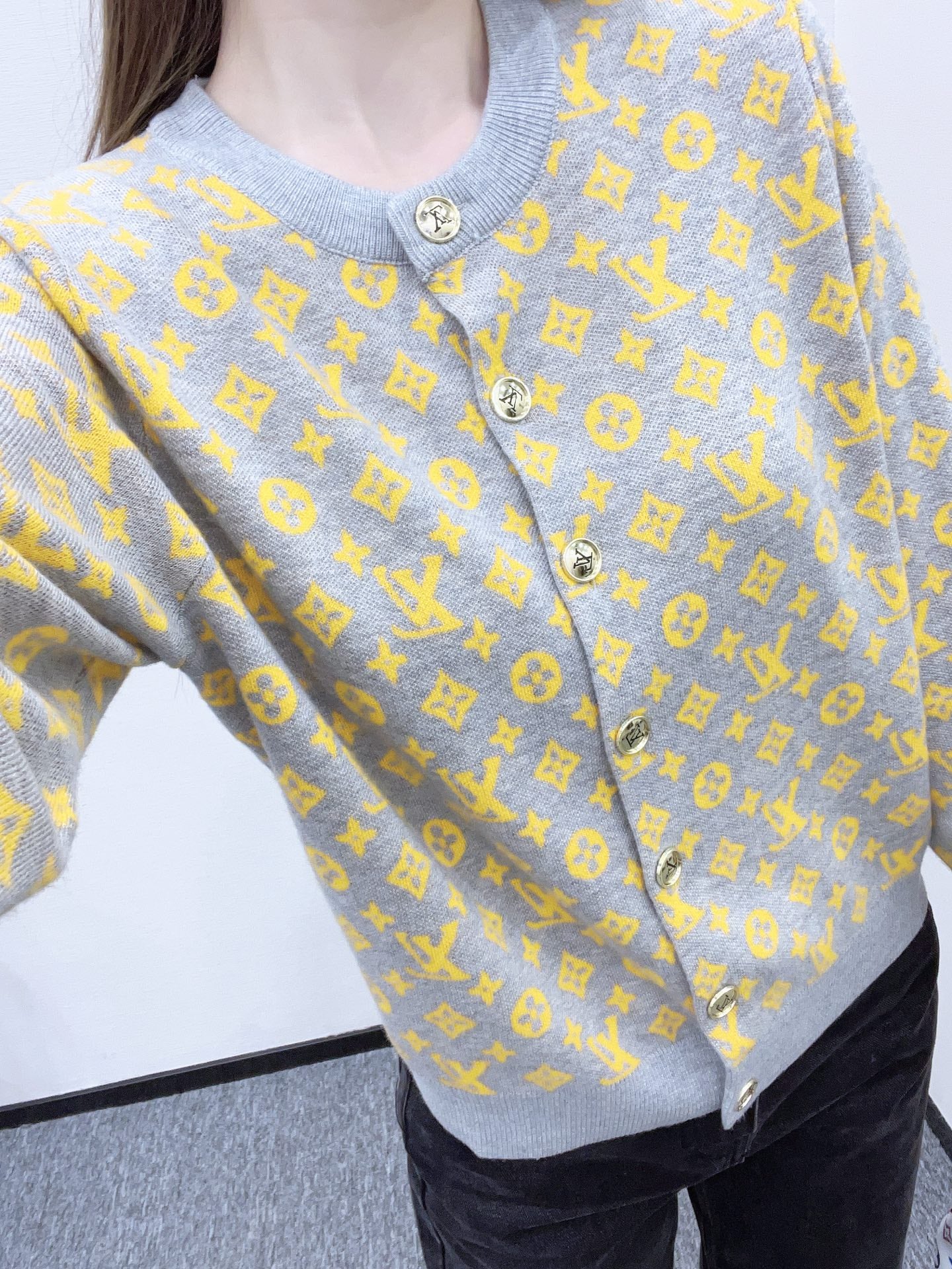 Louis 25fw jacquard shirt