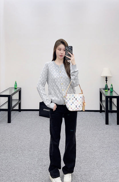 Louis 25fw jacquard shirt