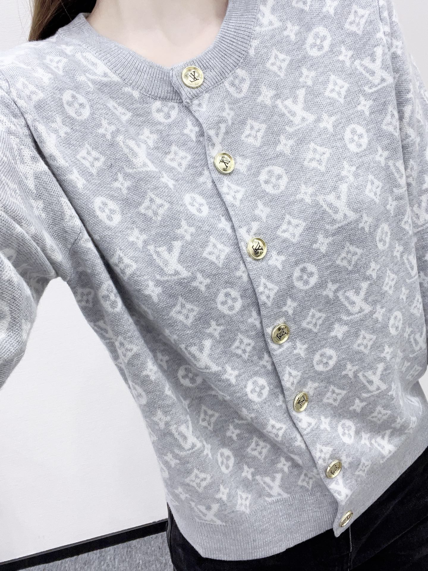 Louis 25fw jacquard shirt