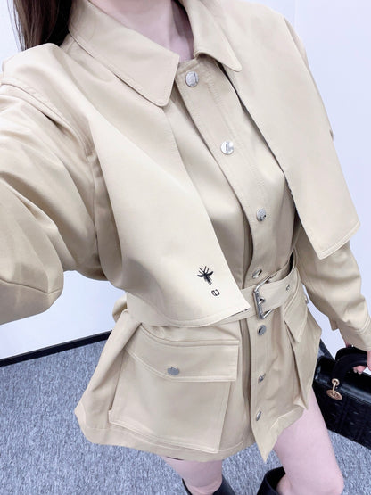 CD 25fw trench coat