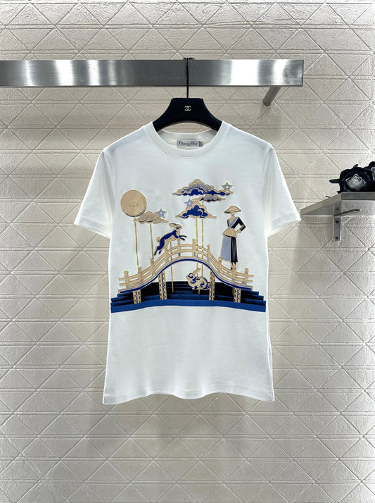 CD 25fw printed t-shirt