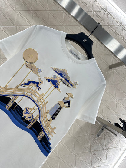 CD 25fw printed t-shirt