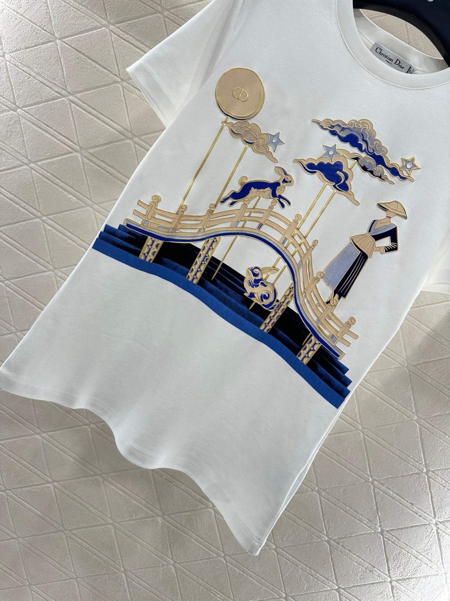 CD 25fw printed t-shirt