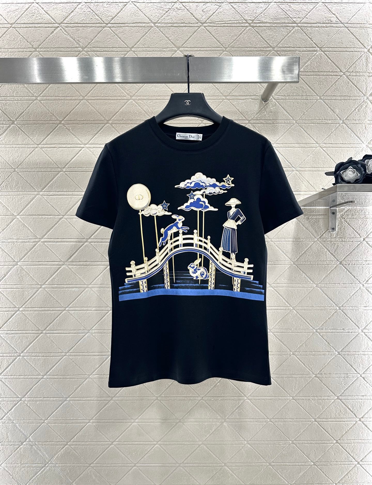 CD 25fw printed t-shirt