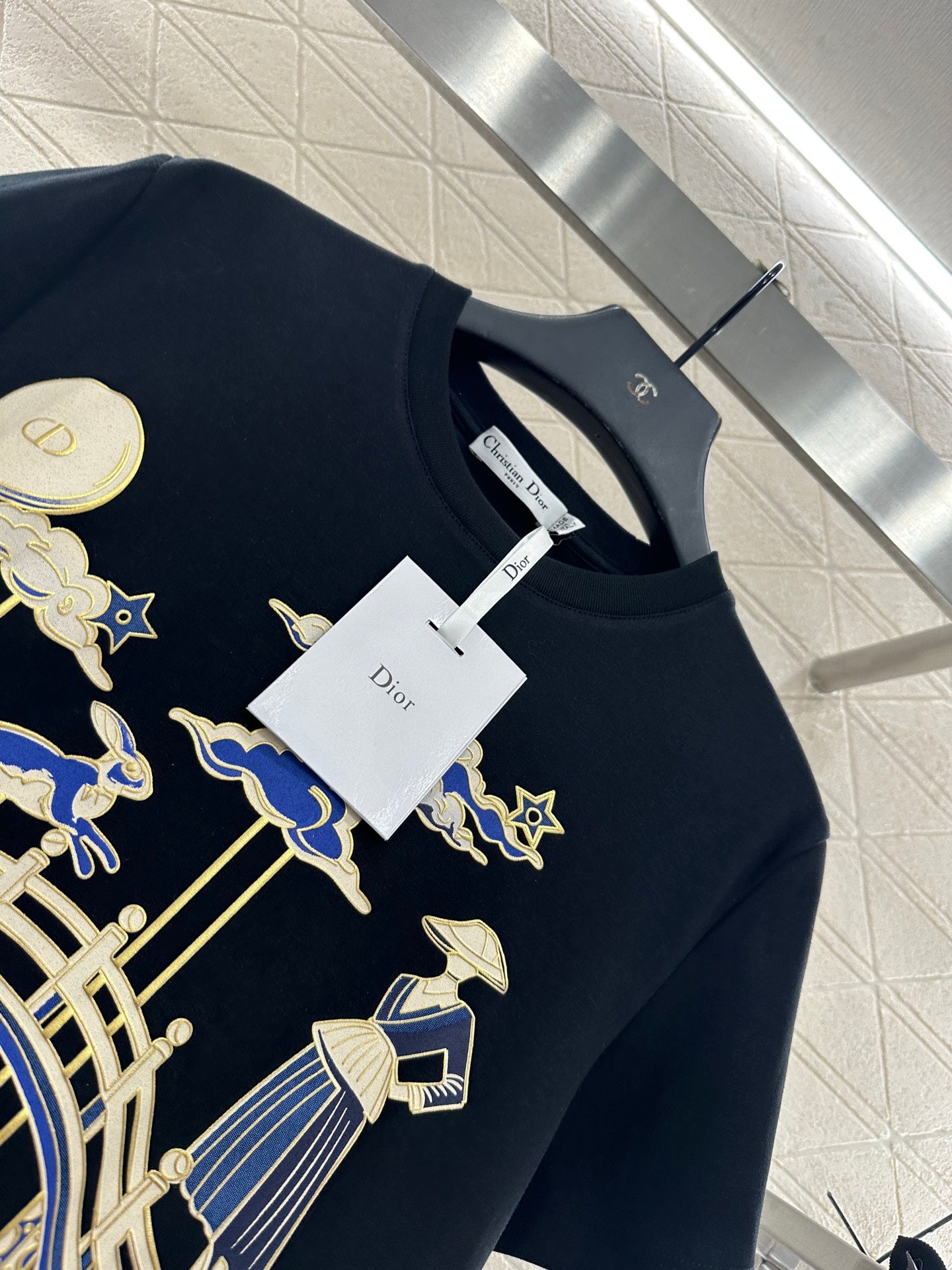 CD 25fw printed t-shirt