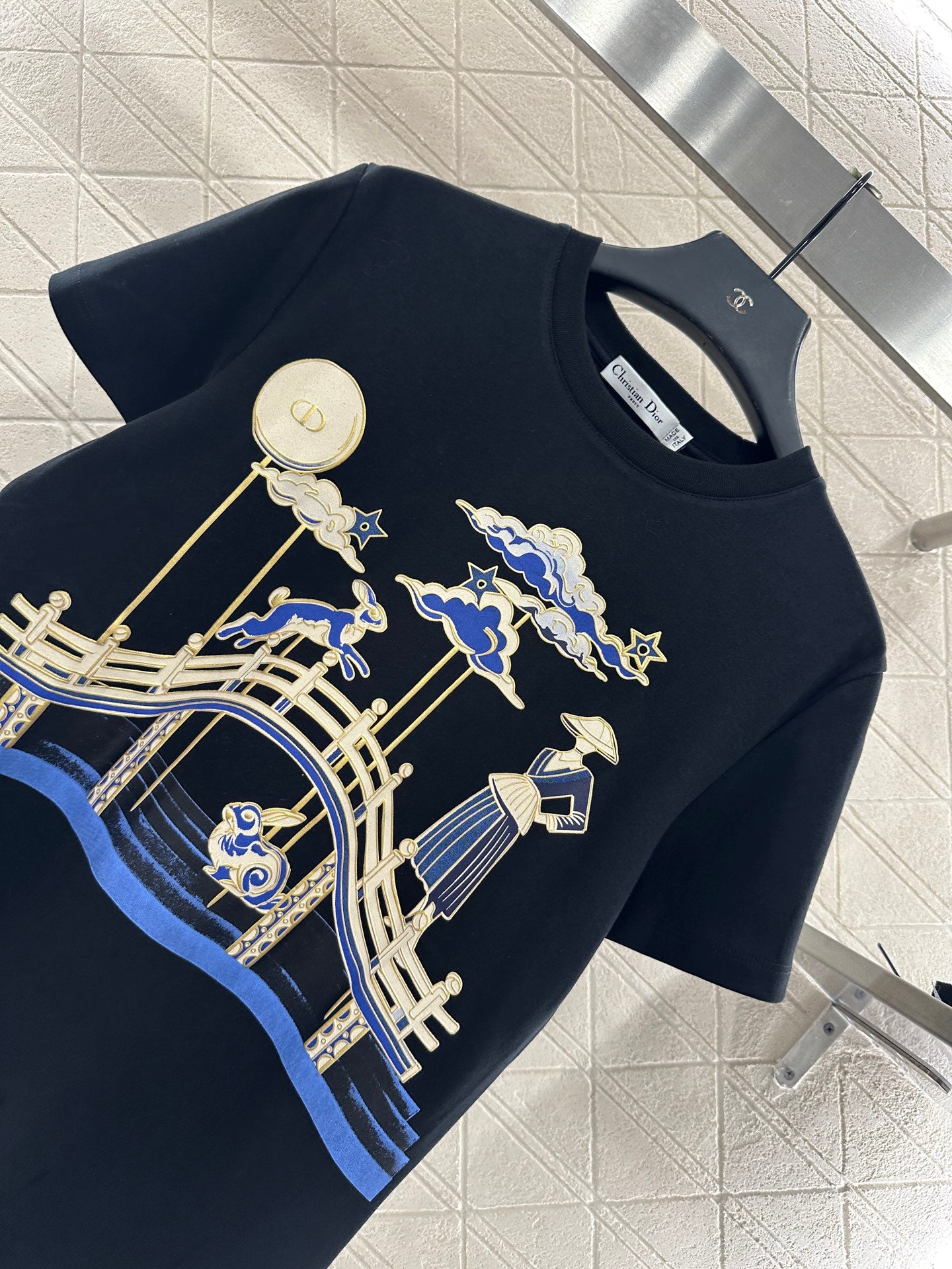 CD 25fw printed t-shirt