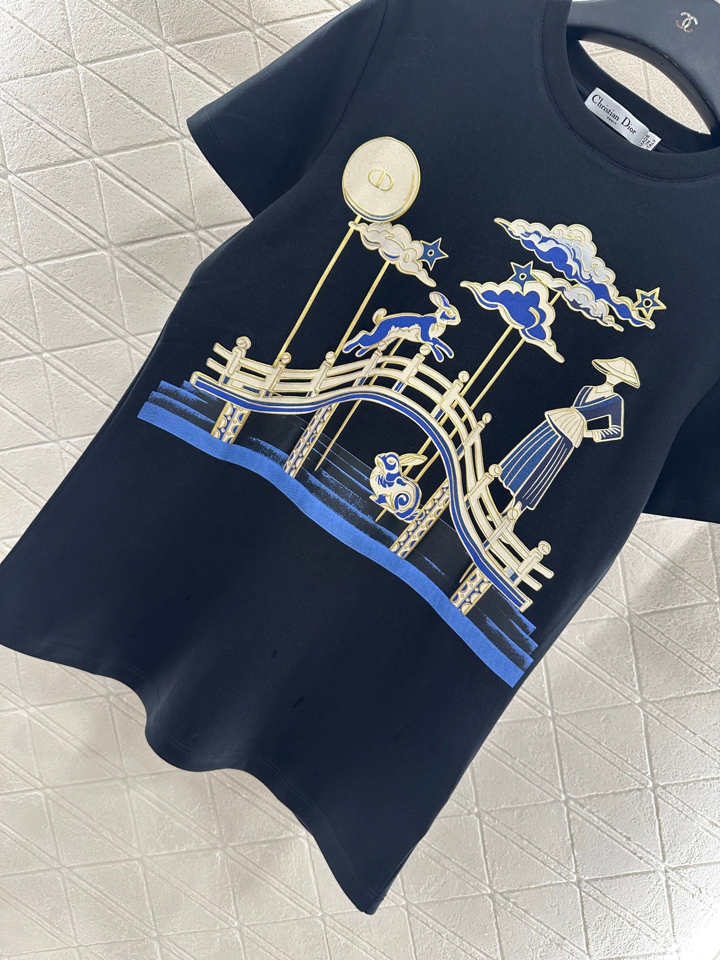 CD 25fw printed t-shirt